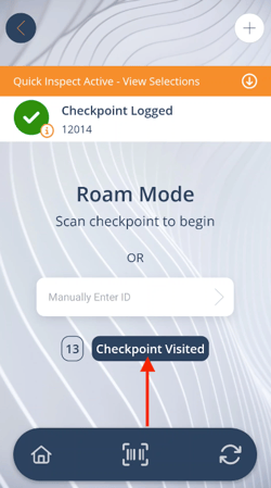 Checkpoints Visited
