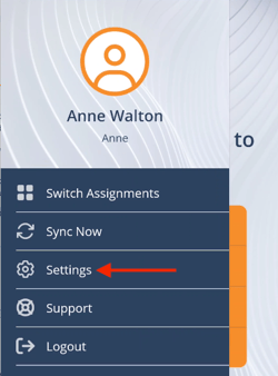 Side Menu Setthing